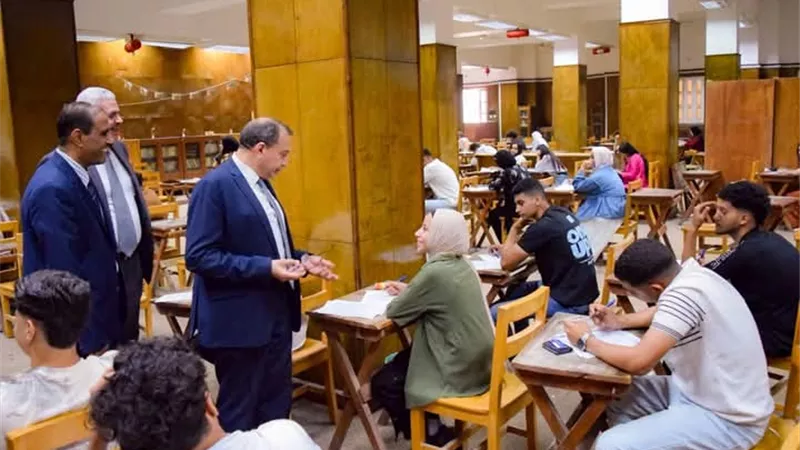 جامعة بني سويف تؤمن لجان الامتحانات وتوفر الخدمات الطبية لضمان سلامة الطلاب