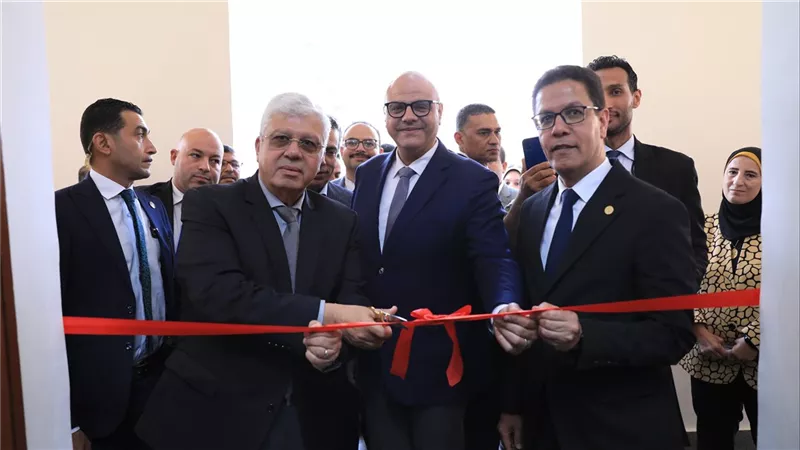 وزير التعليم العالي ومحافظ القليوبية يفتتحان مشروعات جديدة بجامعة بنها 
