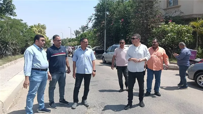 لتحسين الخدمات والبنية التحتية.. جولة تفقدية لرئيس جهاز مدينة العبور