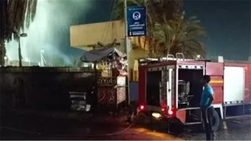 إخماد حريق بمصنع للزيوت المستعملة بقرية المعصرة في أسيوط