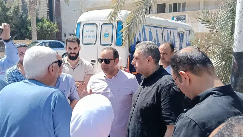 مساعد وزير الصحة في جولة تفقدية على مستشفيات كفر الشيخ |صور