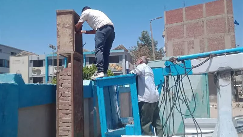حي الأربعين بالسويس: حملة لرفع كفاءة الإنارة لتحسين الخدمات المقدمة للمواطنين