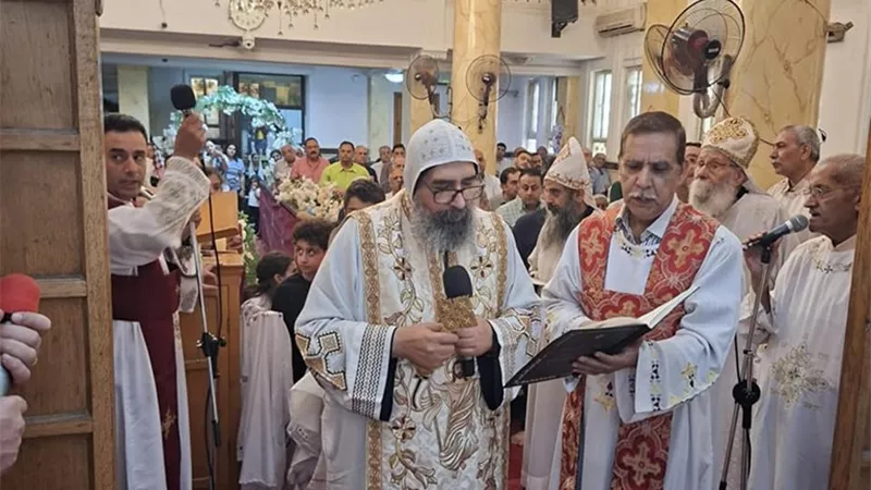 كنيسة رئيس الملائكة ميخائيل بالمحلة تحتفل باليوبيل الذهبي في عيد شفيعها