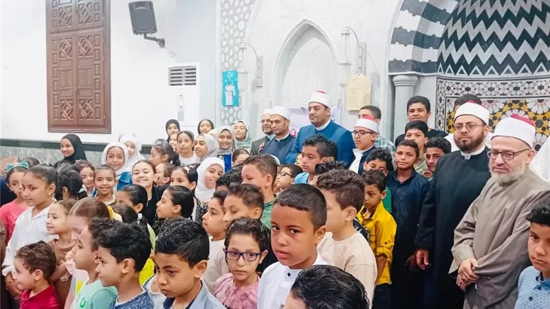 وسط حفاوة بالغة..أوقاف الدقهلية تواصل فعاليات لقاء الجمعة للطفل بمسجد جاويش 