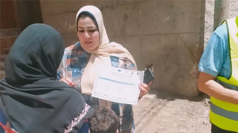 «طرق أبواب» في الفيوم: حملة توعوية لتسريع تنفيذ مشروعات الصرف الصحي