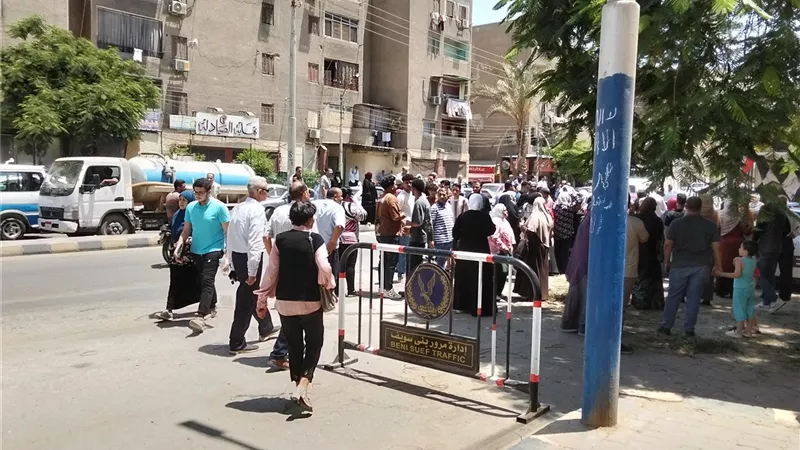 وكيل تعليم بني سويف تتابع سير امتحانات الثانوية العامة
