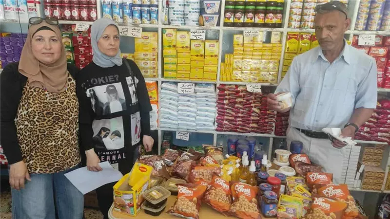 ضبط منتجات وسلع غذائية منتهية الصلاحية في حملة تموينية ببورسعيد 
