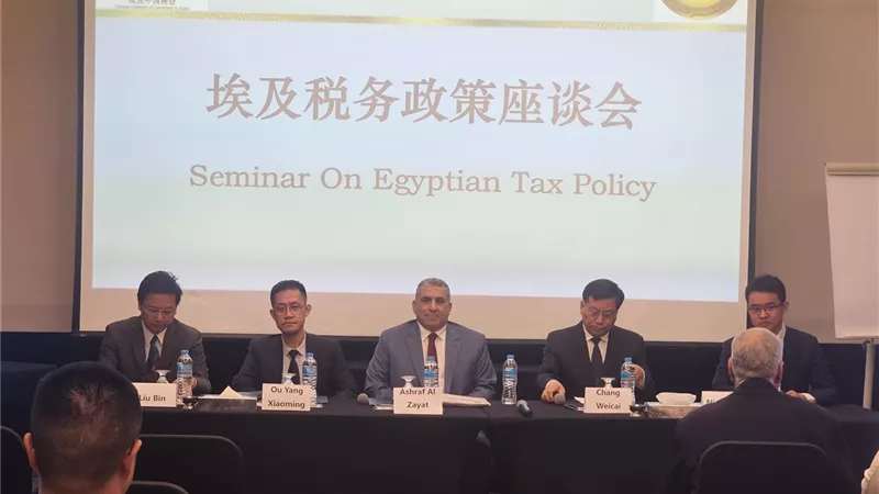 تفاصيل لقاء مصلحة الضرائب مع الغرفة التجارية الصينية عن السياسات الضريبية 