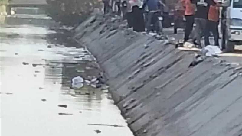 جهود مكثفة لكشف غموض العثور على جثة طفل غارقا داخل ترعة بالصف 