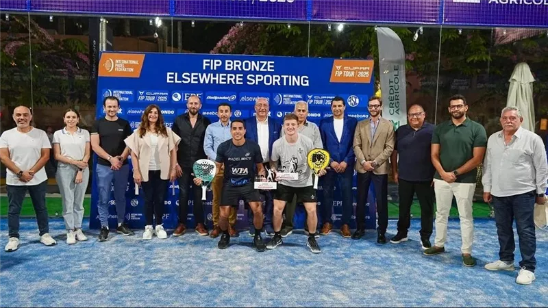بمشاركة 250 لاعبًا.. يوسف حسام ولاكاميري يتوجان بلقب البطولة الدولية للبادل 