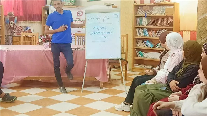استمرار فعاليات نادي القيادات الشبابية بمركز شباب السرو بدمياط 
