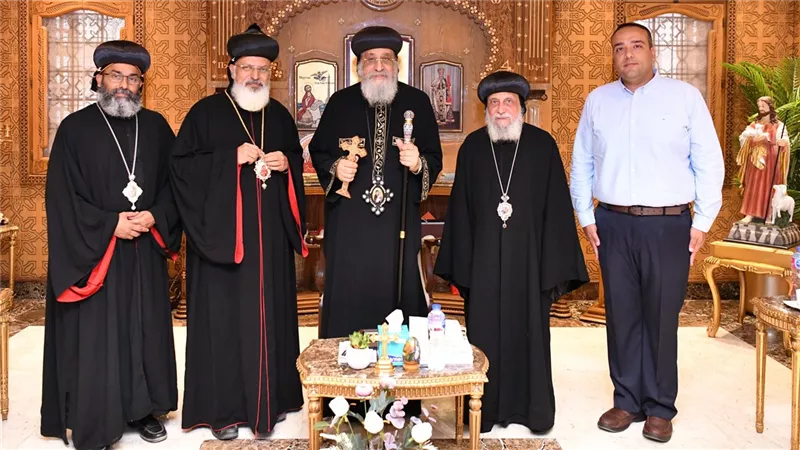 البابا تواضروس يتسلم رسالة «محبة» من كاثوليكوس الكنيسة الهندية