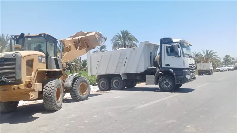 الفيوم تتصدى بحزم لتعديات البناء والتعدي على الأراضي الزراعية