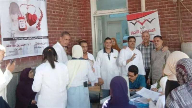 المصريين الأحرار بأسيوط يطلق حملة قومية للتبرع بالدم لتعزيز القطاع الصحي