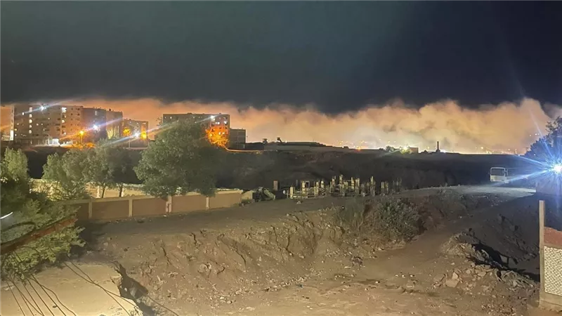 مصنع كيما بأسوان يكشف حقيقة الصورة المتداولة لانبعاث دخان كثيف