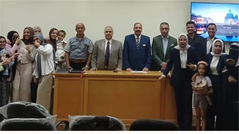 مشروع تخرج.. وحدة استقبال تراثية بكلية الآثار جامعة الفيوم 