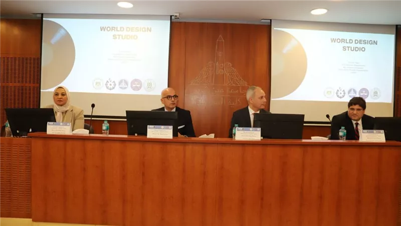 ختام مشروع استوديو التصميم الدولي (WDS) 2025 بهندسة عين شمس 