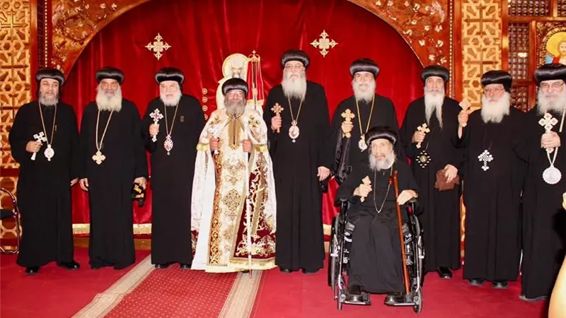 الكنيسة تحتفل بتجليس الأنبا ديسقورس في إيبارشيته بألمانيا 