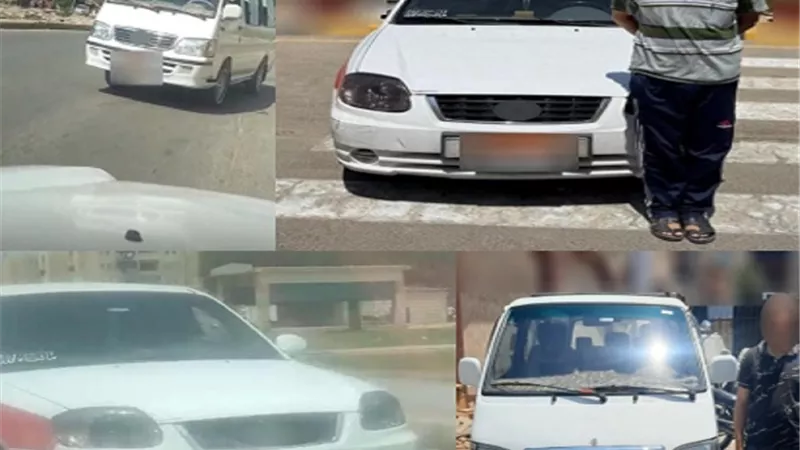 «السير عكس الاتجاه تحت عدسة الكاميرا».. ضبط قائدي سيارتين بالشرقية