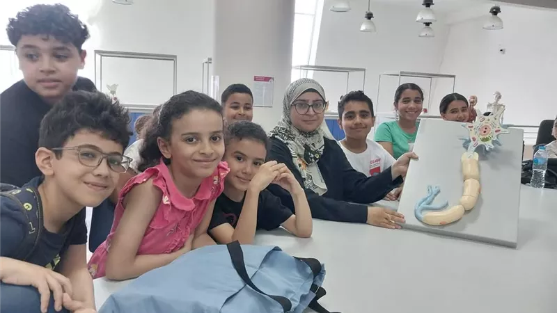 المركز الاستكشافي بالسويس ينظم ورشة تفاعلية عن الخلية النباتية والحيوانية