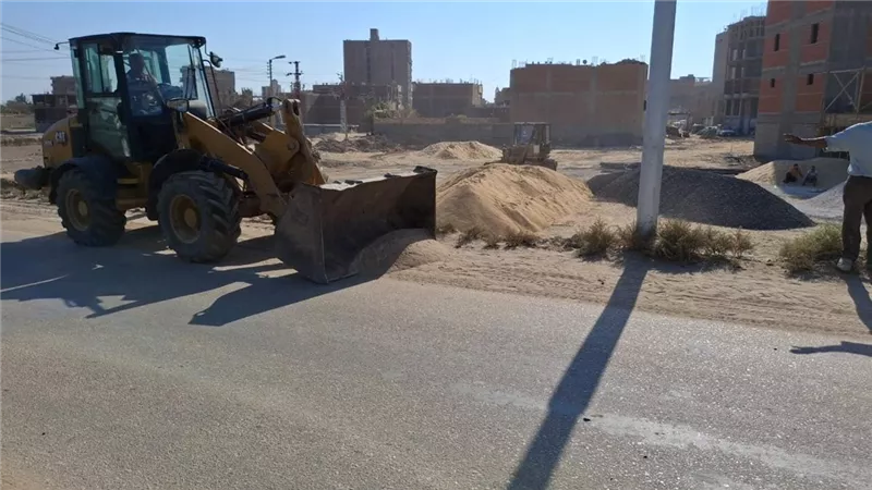 توجيهات محافظ الفيوم بحملة نظافة مستمرة لتحسين البيئة في طامية