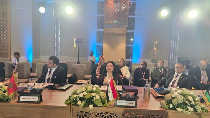 نائبة وزيرة التضامن تترأس الوفد المشارك في أعمال الاجتماع العربي الإقليمي