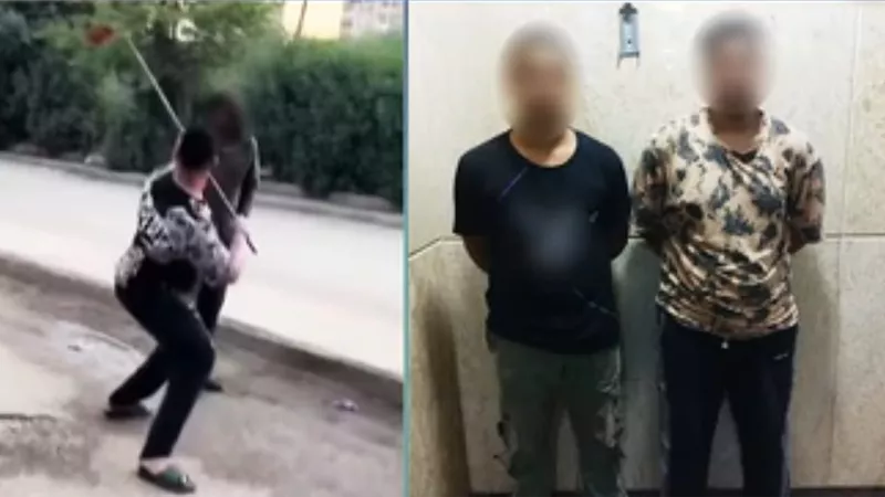 كشف ملابسات مقطع فيديو التنمر على مشرد وضبط المتورطين بالجيزة