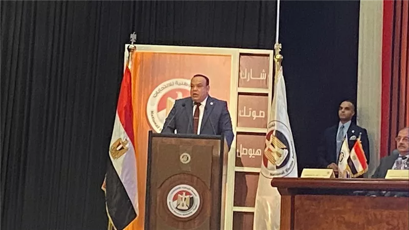 رئيس الهيئة الوطنية يعلن تفاصيل الجدول الزمنى لانتخبات الشيوخ 