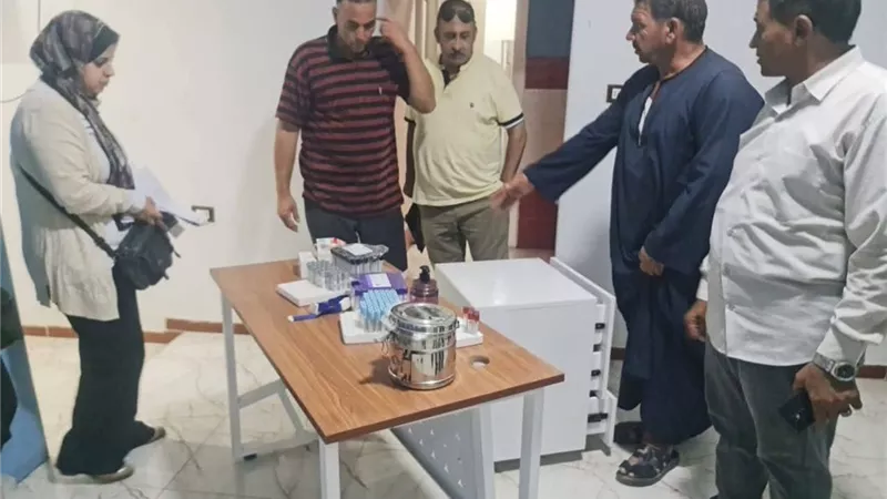 غلق عدد من المعامل والمنشئات الطبية بدون ترخيص جنوب الجيزة 