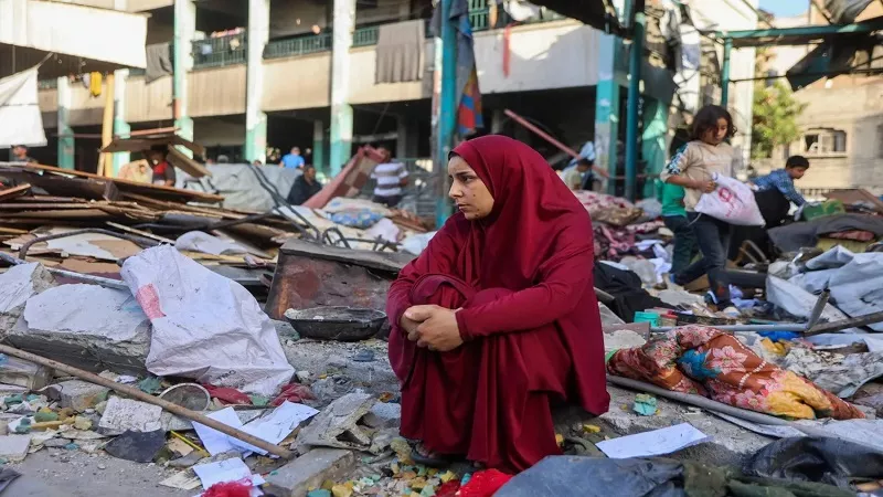 الأمم المتحدة: 5 مبان مدرسية تؤوي نازحين شمال غزة تعرضت للقصف خلال 48 ساعة