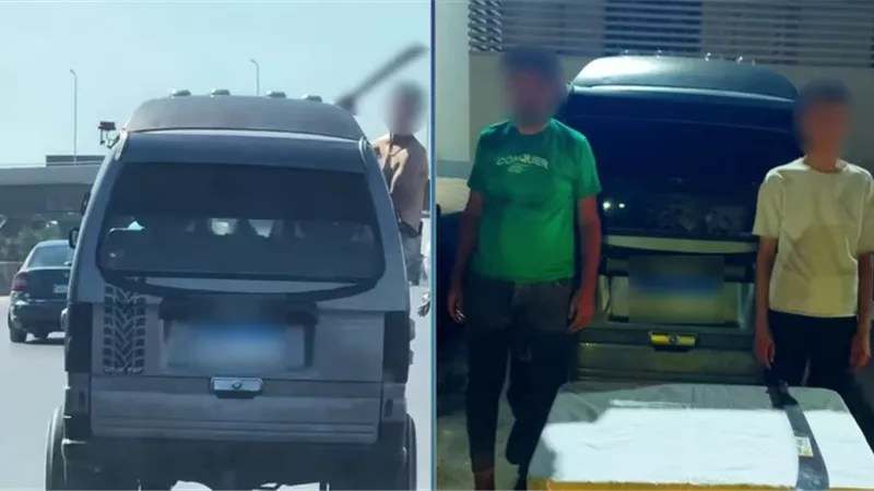 بعد نشر نيوز رووم.. ضبط مستعرض السلاح على طريق الإسكندرية الصحراوي