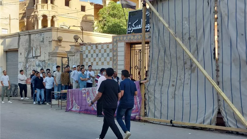 رياضيات بحتة.. انتظام 79 لجنة لامتحانات الثانوية العامة بسوهاج |  صور