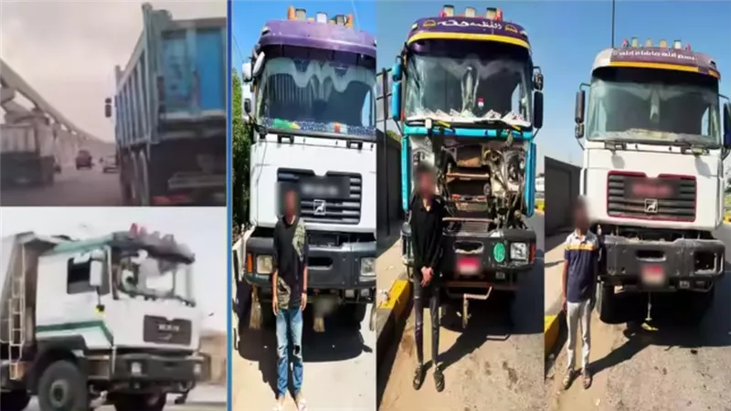 النيابة العامة: حبس قائدي 3 سيارات نقل متهمين بتعريض حياة المواطنين للخطر