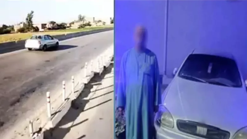 سائق يثير الرعب على الطريق الإقليمي بالمنوفية.. تفاصيل مثيرة وراء الفيديو