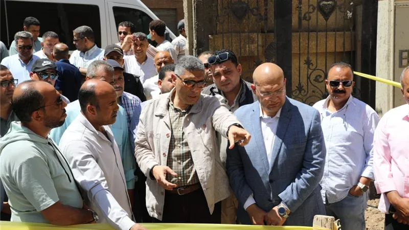 انتهاء 95% من توسعة محطة معالجة الصرف الصحي بأم دينار في الجيزة