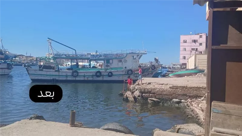 دمياط تواصل جهودها لتطهير جسر النيل بعزبة البرج ضمن خطة الإصحاح البيئي