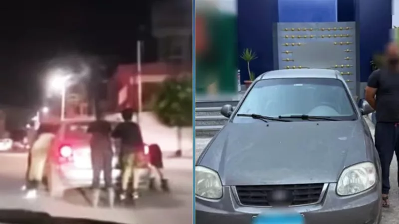 فيديو صادم.. سائق سيارة ملاكي يعرض حياة أطفال للخطر في الشرقية