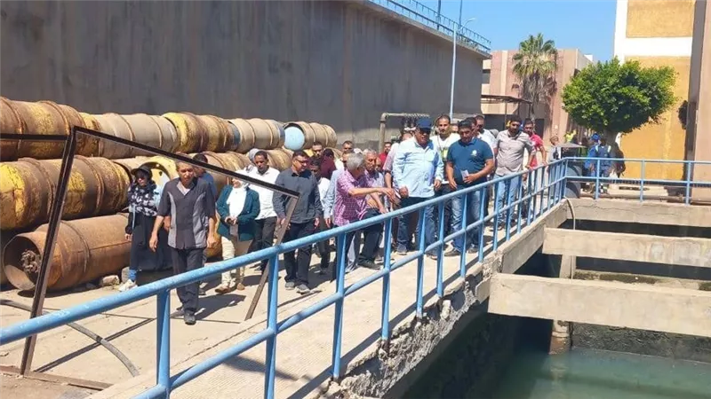 تشغيل تجريبي لمحطة مياه «أبو عرصة» بالدقهلية بسعة إنتاجية 102 ألف لتر
