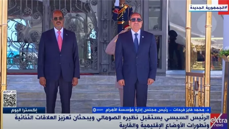 محمد فايز فرحات: زيارة الرئيس الصومالي لمصر تأتي لتعميق العلاقات | فيديو