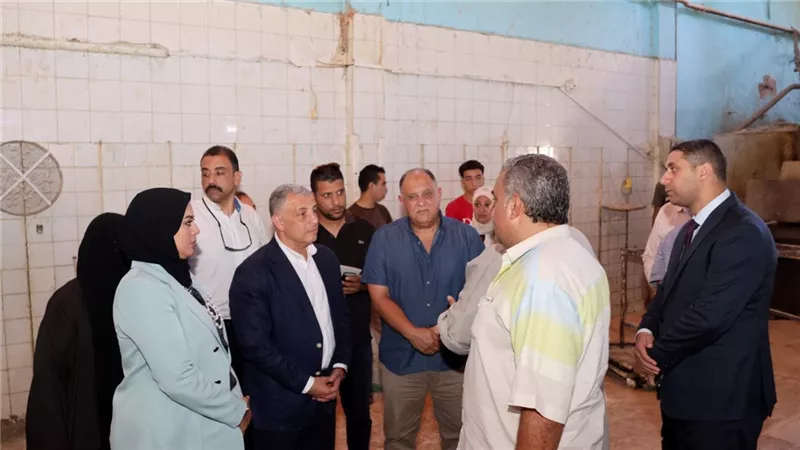 محافظ الإسماعيلية يوجه بتشكيل لجنة فنية لتحسين كفاءة المخابز ورفع إنتاجيتها