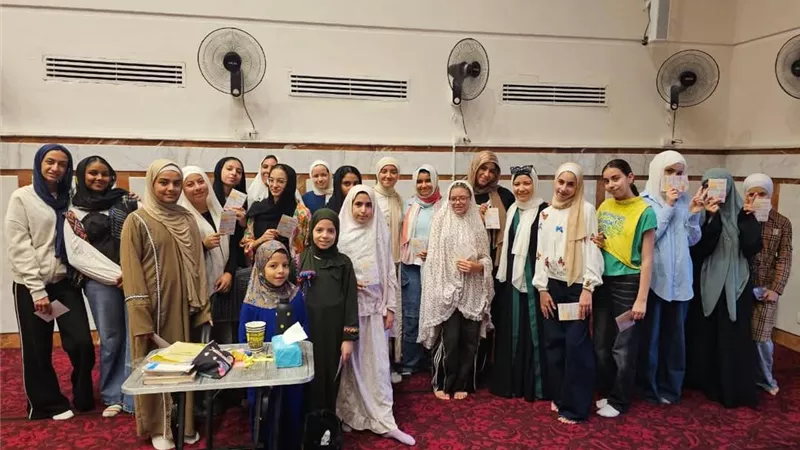 واعظات الأوقاف يواصلن النشاط الدعوي والتربوي للفتيات بمسجد الفرقان