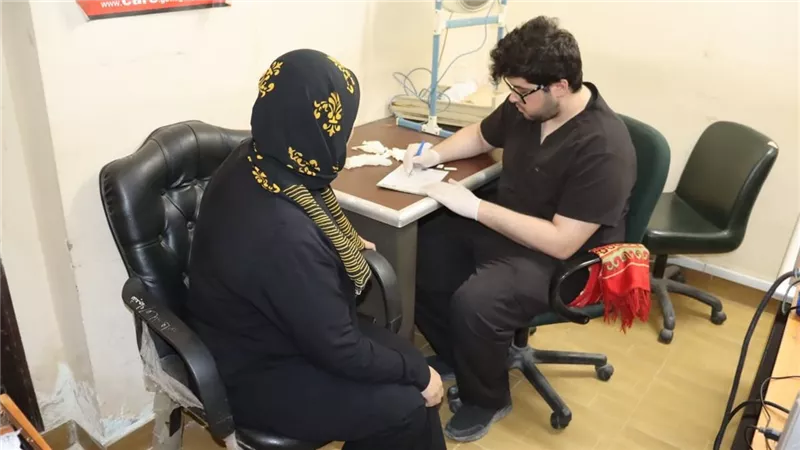مناظرة 545 حالة بقافلة جنوب الوادى الطبية لقرية الحجيرات بقنا