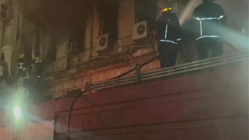 بعد حادث حريق سنترال رمسيس..أرقام الطواريء للتواصل مع الاسعاف والرعاية المركزة