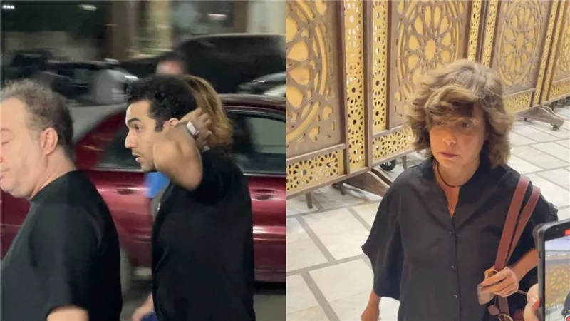 نجوم الفن والإعلام في عزاء والدة الفنانة هبة عبدالغني .. صور