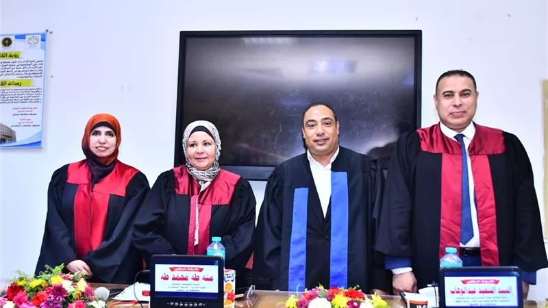 مدير مكتب جريدة الشروق في بني سويف يحصل على رسالة الماجستير