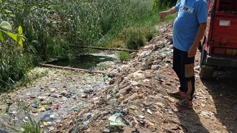 مصرف يهدد حياة المواطنين بمنشية ناصر ببني سويف ومطالب بادراجه بالخطة 