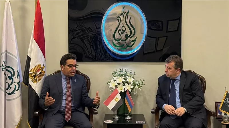 سفير أرمينيا يزور مقر حزب الوعي لبحث سبل التعاون وتعزيز العلاقات الثنائية