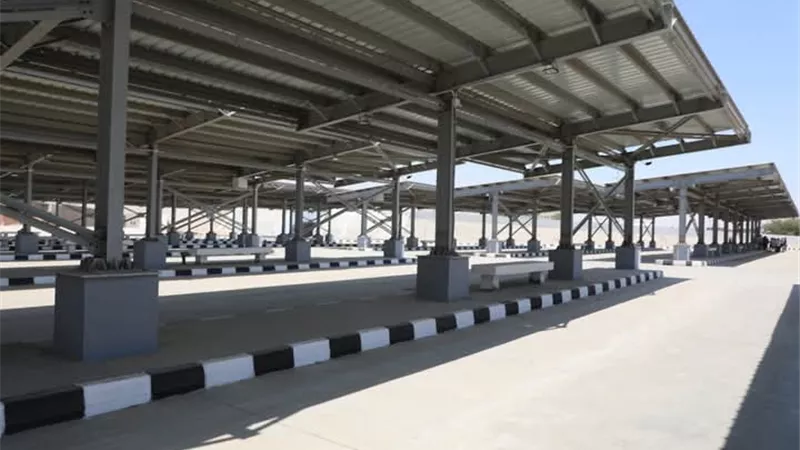 بدء التشغيل التجريبي الجزئي لمجمع المواقف الجديدة ببني سويف غدًا