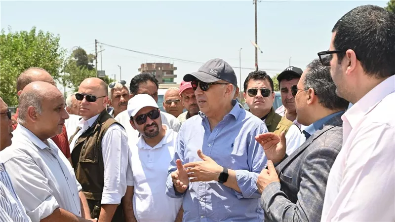 وزير الري يتفقد المنظومة المائية بالقليوبية ويوجه بإزالة التعديات على الجسور 