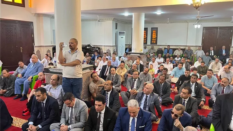 بحضور نائب المحافظ وكوكبة من المستشارين.. افتتاح مسجد نادي القضاة بمدينة سوهاج